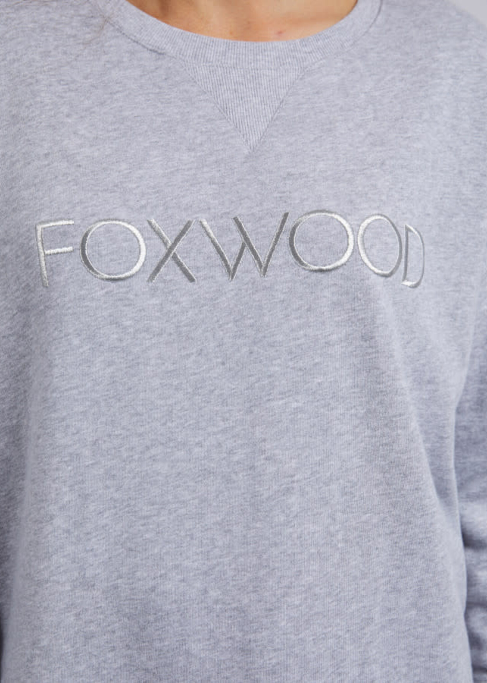Foxwood Simplified Crew - Grey Marle