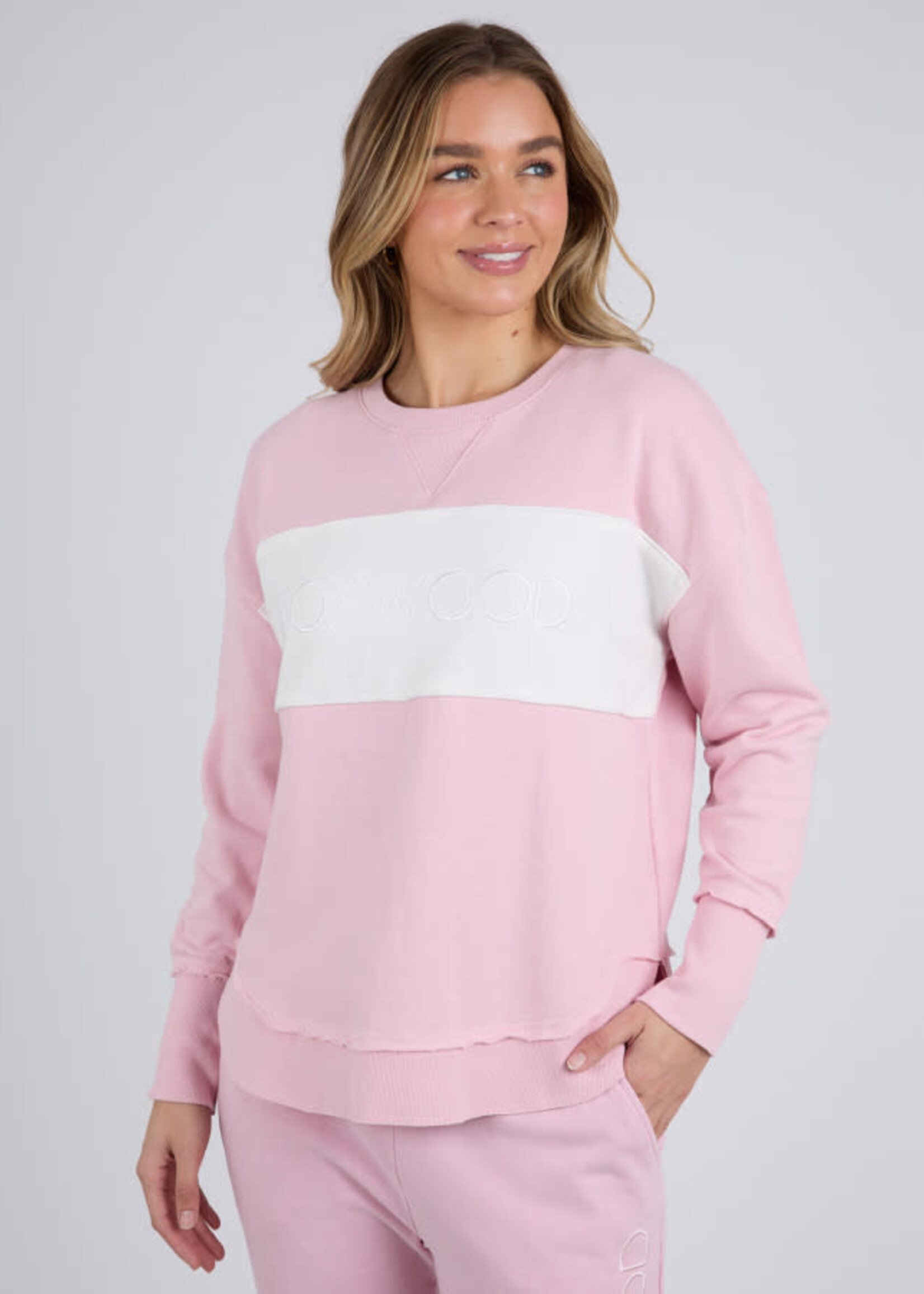 Foxwood Simplified Tonal Crew - Pink