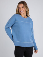 Foxwood Jayne Throw On Fleece - Blue