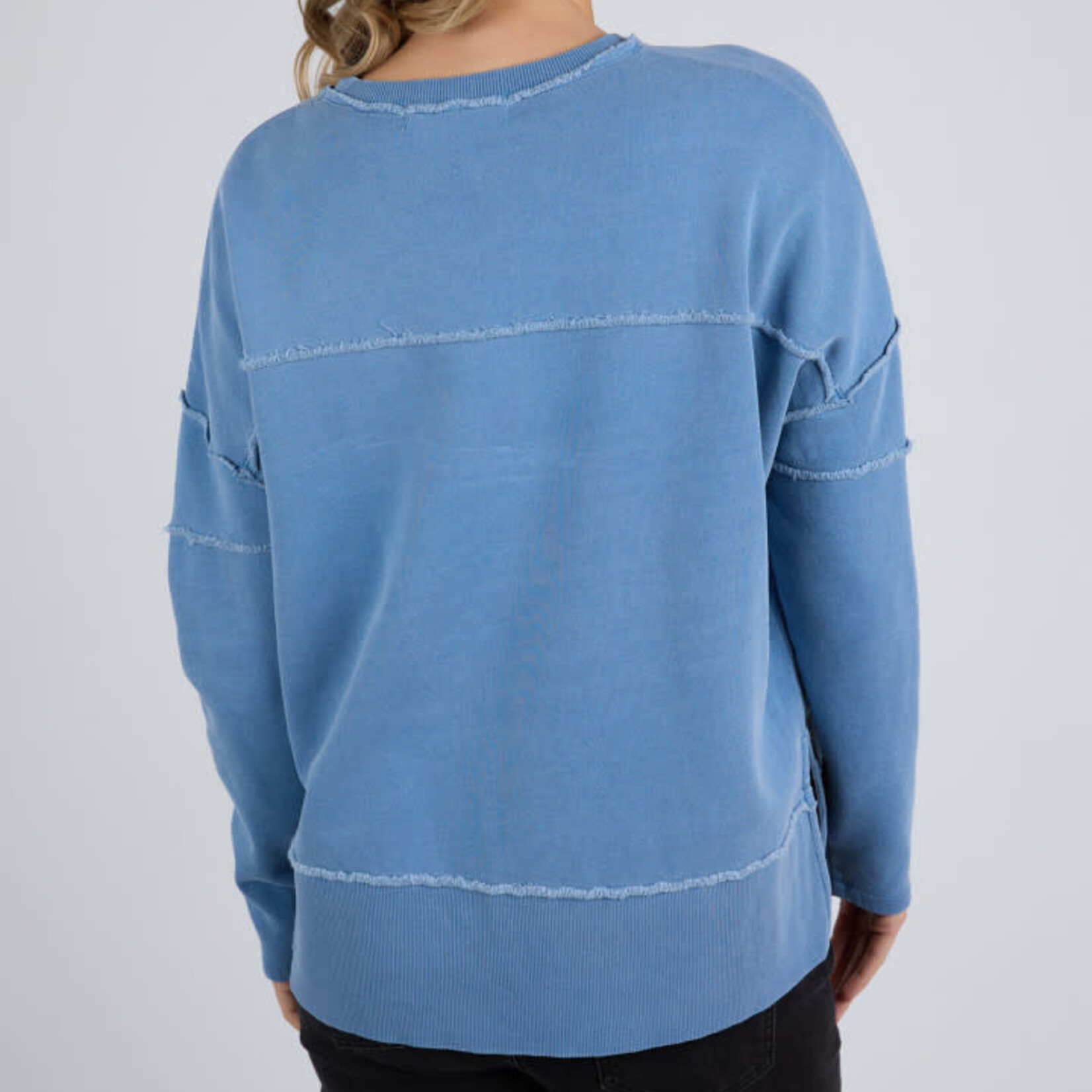 Foxwood Jayne Throw On Fleece - Blue