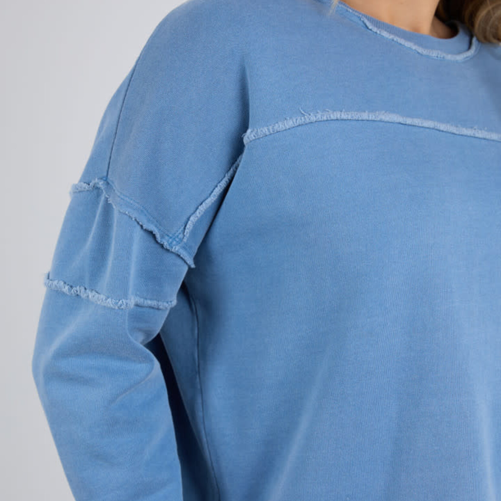 Foxwood Jayne Throw On Fleece - Blue
