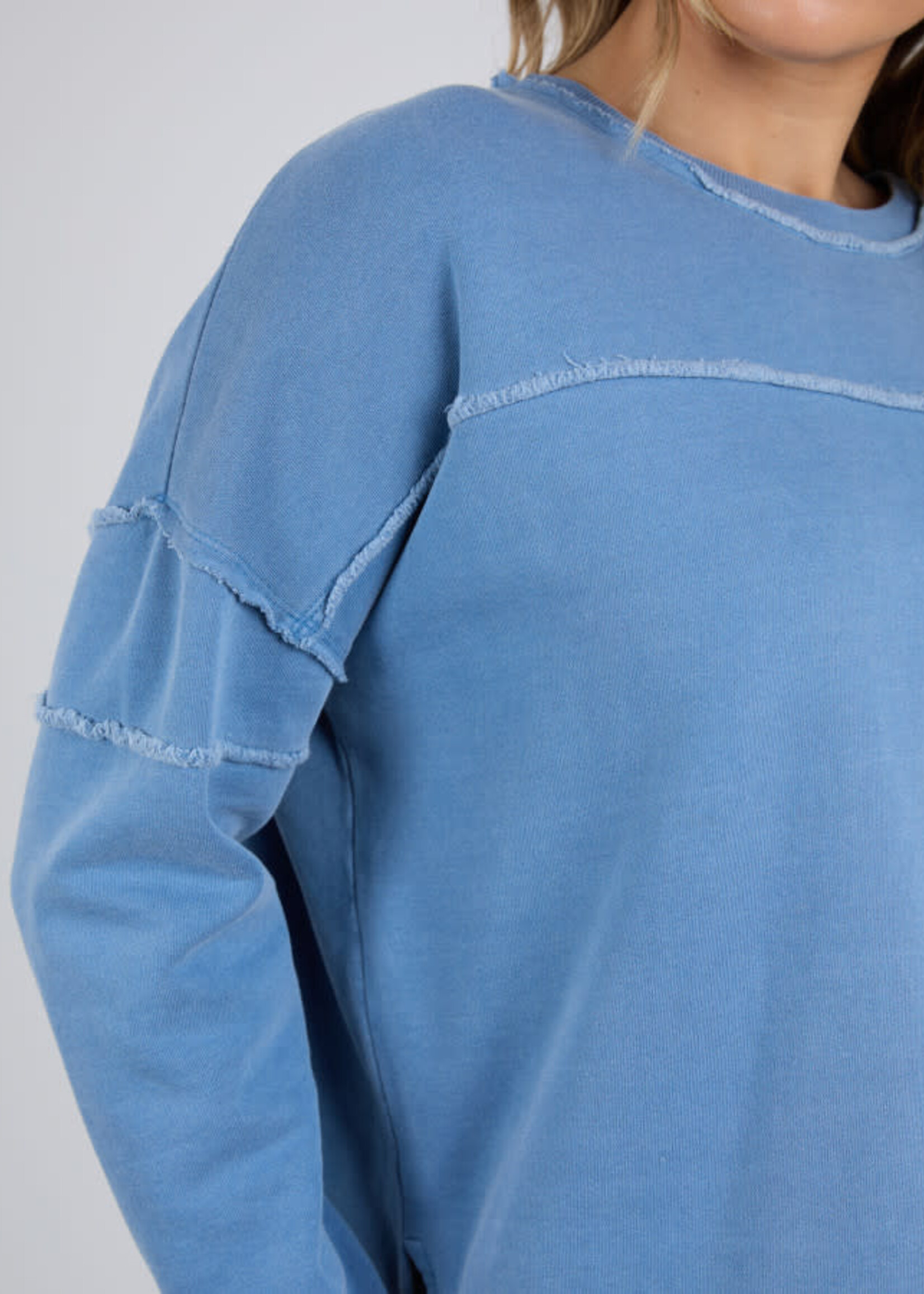 Foxwood Jayne Throw On Fleece - Blue