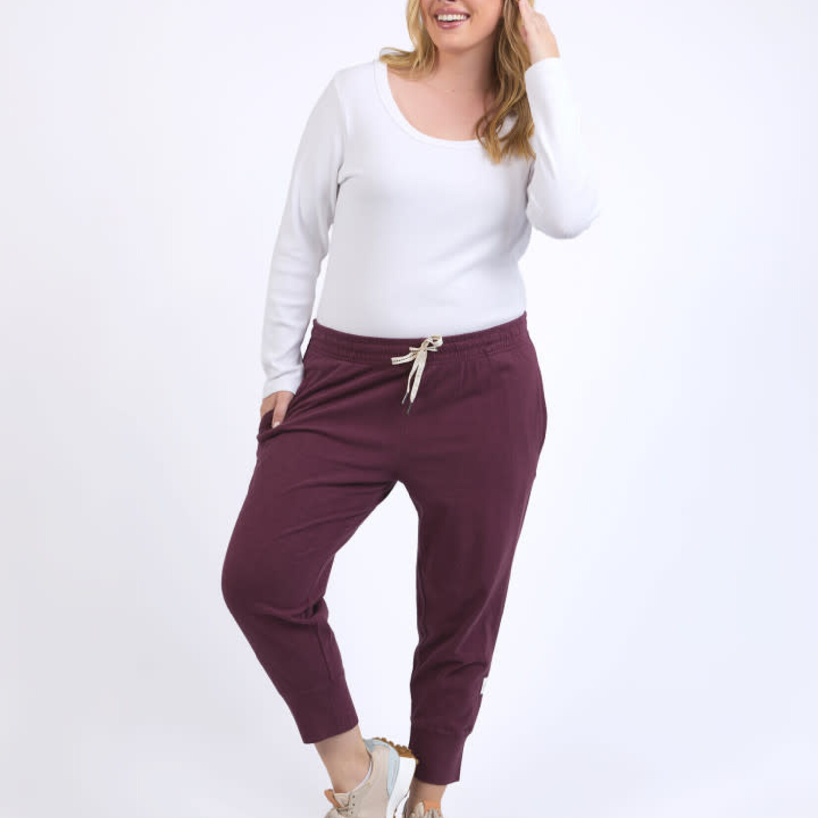 Brunch Pant - Merlot