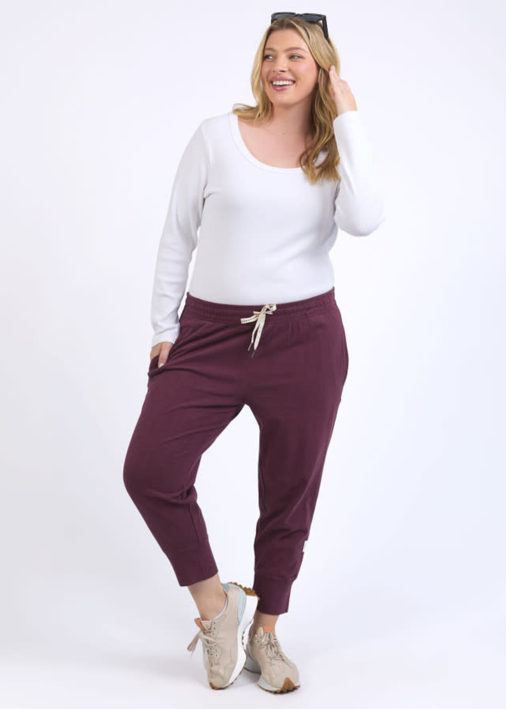 Brunch Pant - Merlot