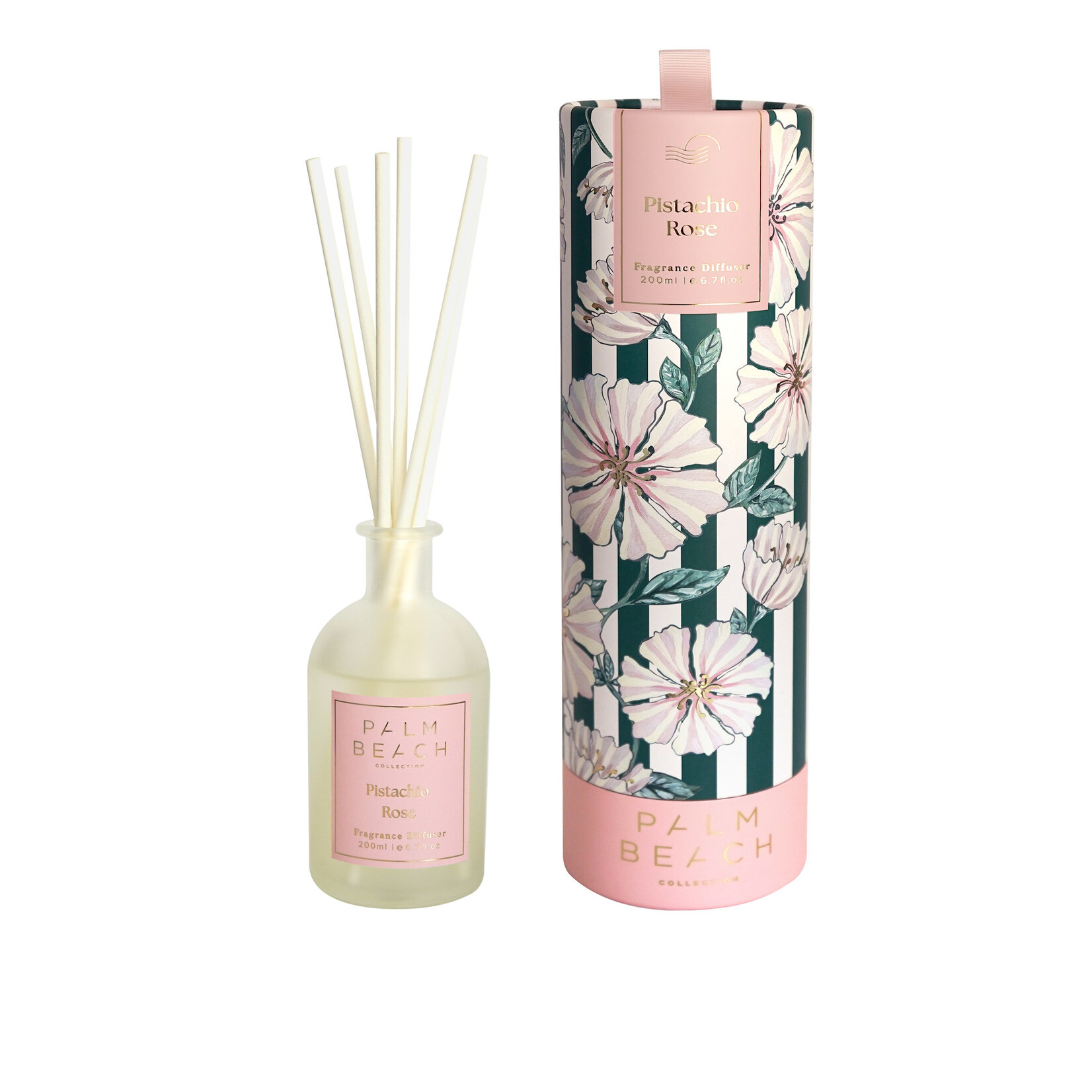 Fragrance Diffuser 200ml - Pistachio Rose