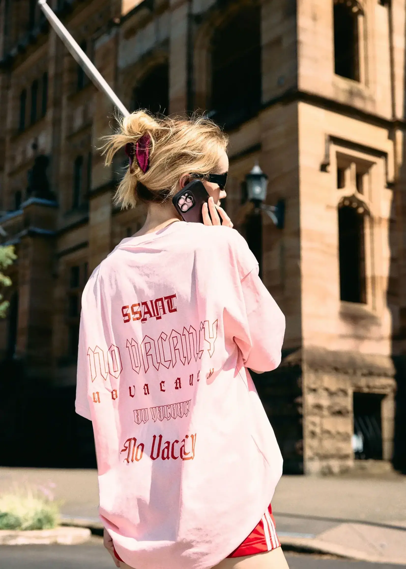 Ssaint No Vacancy Tee - Pink