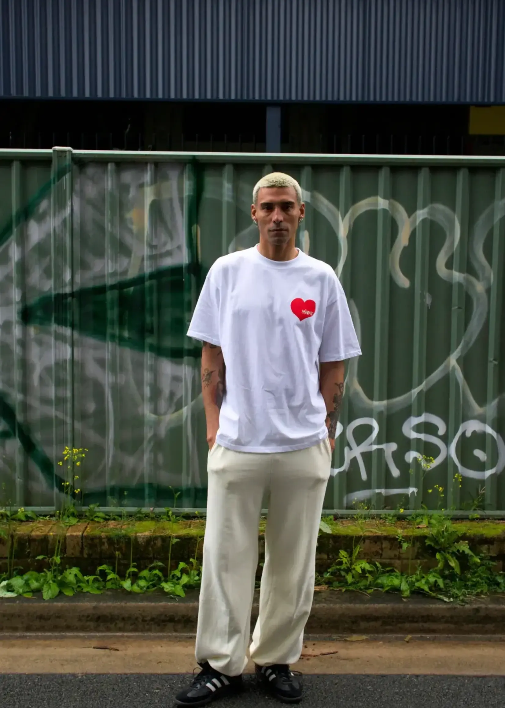 Ssaint Heart Tee - Red Heart