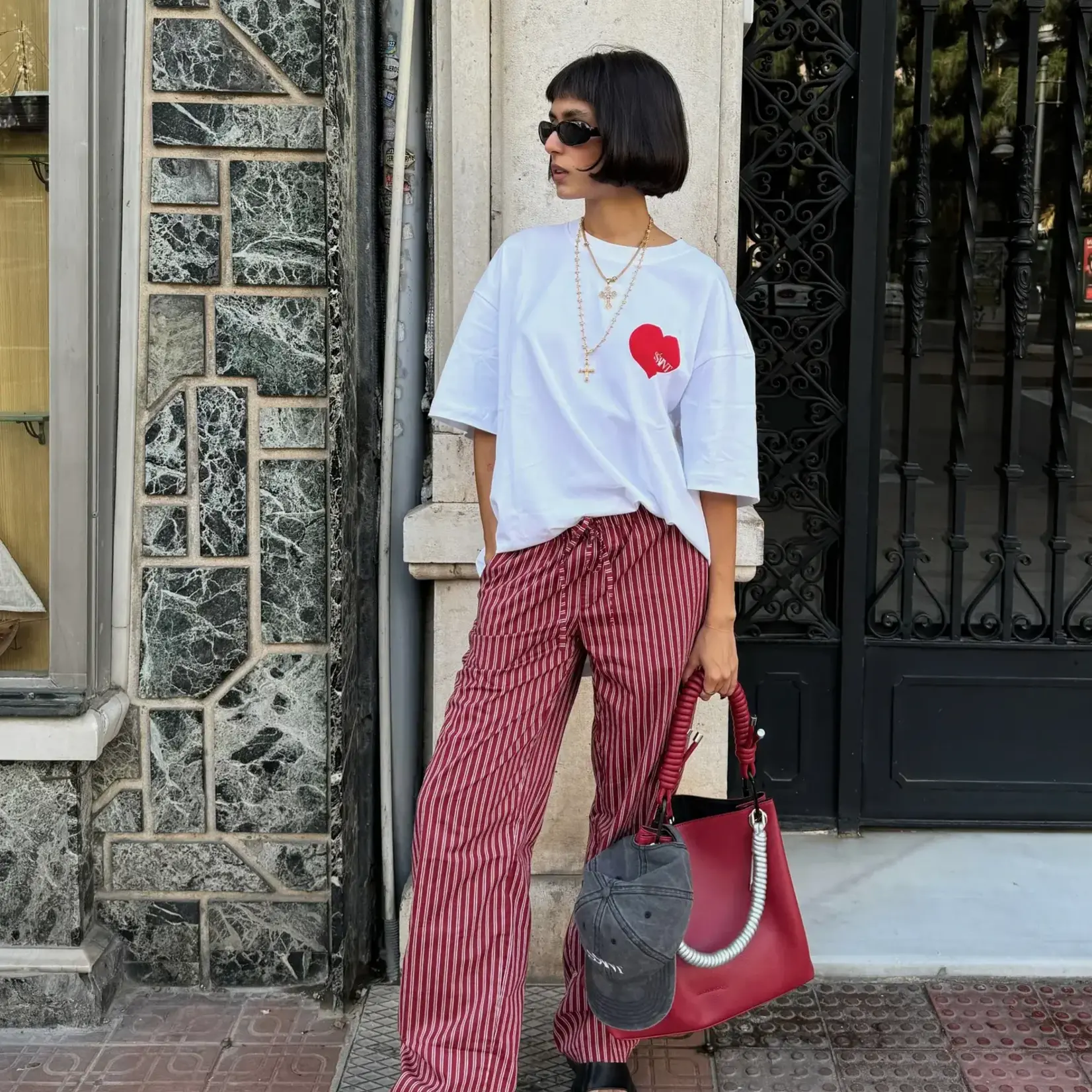 Ssaint Heart Tee - Red Heart