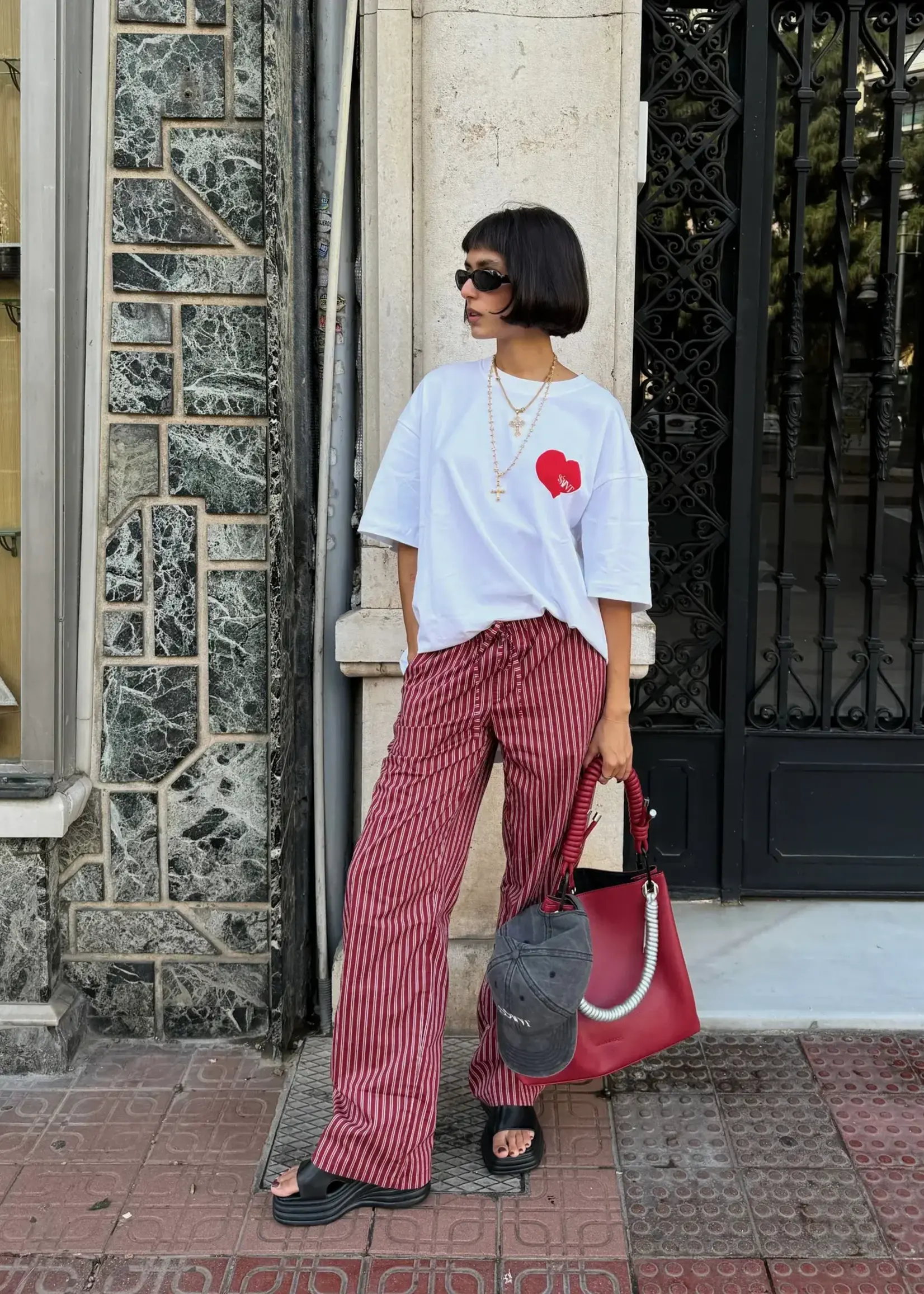 Ssaint Heart Tee - Red Heart