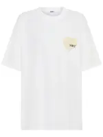 Ssaint Heart Tee - White & Cream