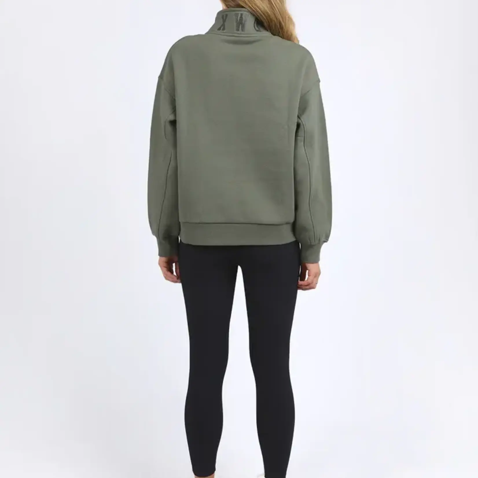Foxwood College Zip Crew - Khaki