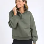 Foxwood College Zip Crew - Khaki