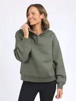 Foxwood College Zip Crew - Khaki