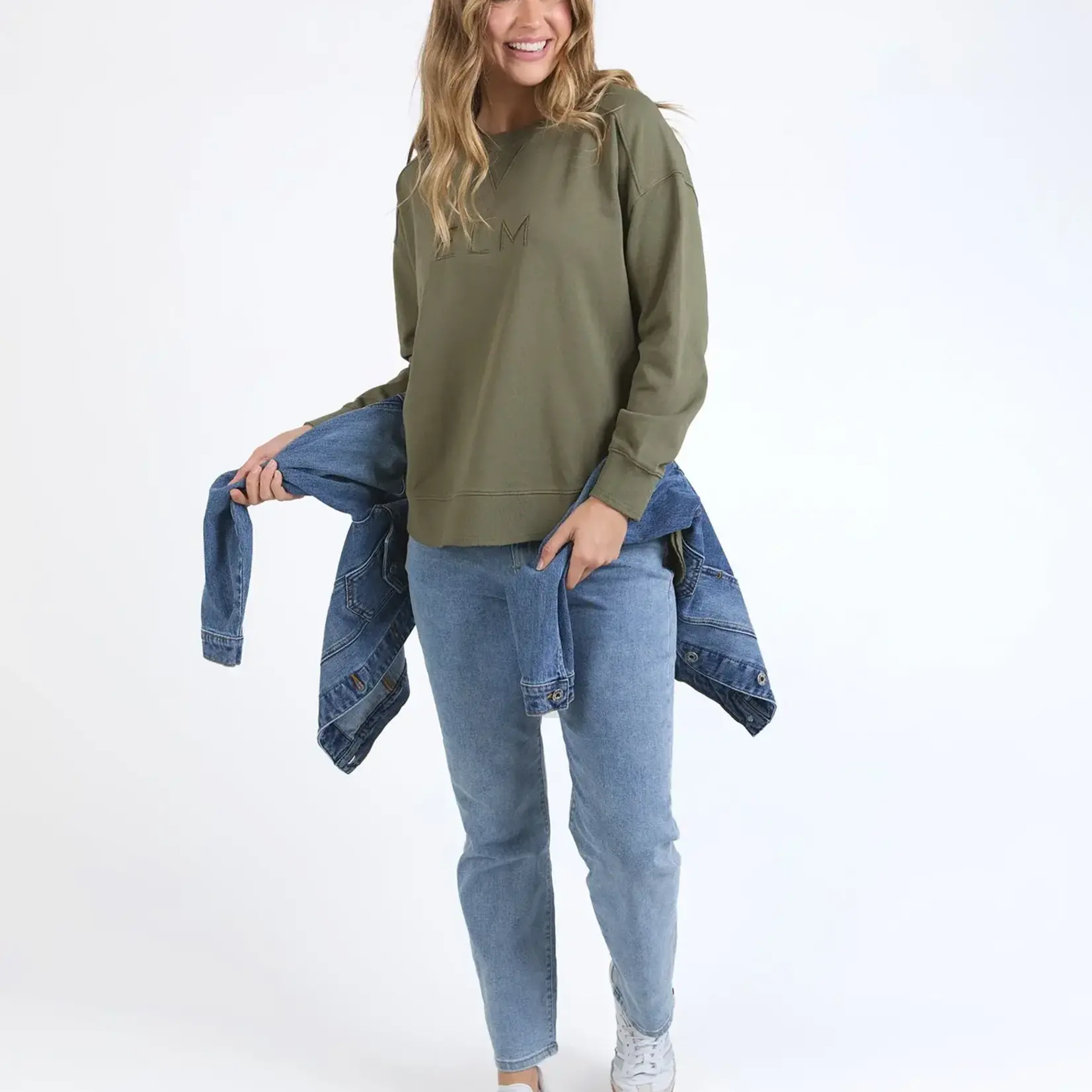 Elm Lifestyle Established Crew - Khaki