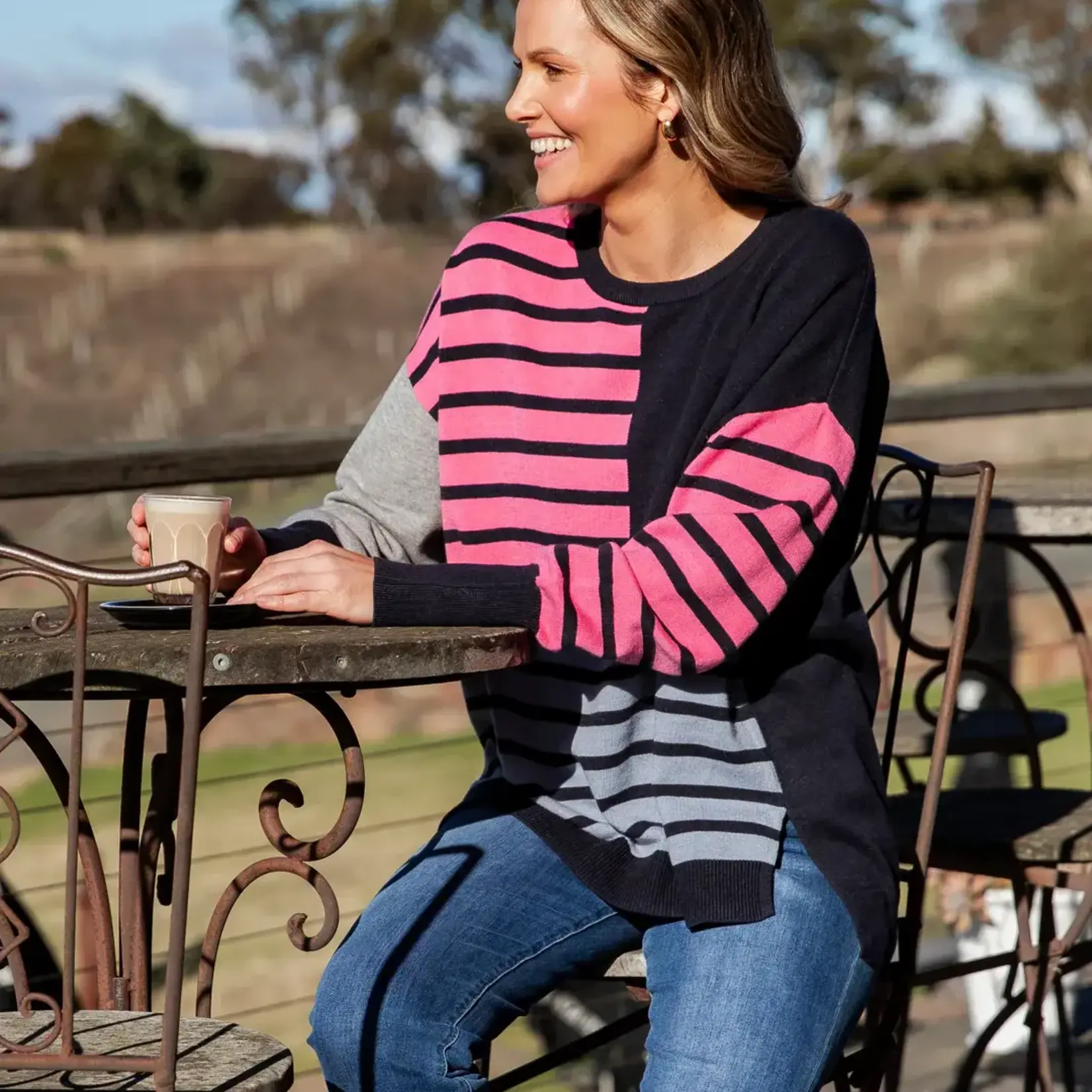 Effie Mixed Knit