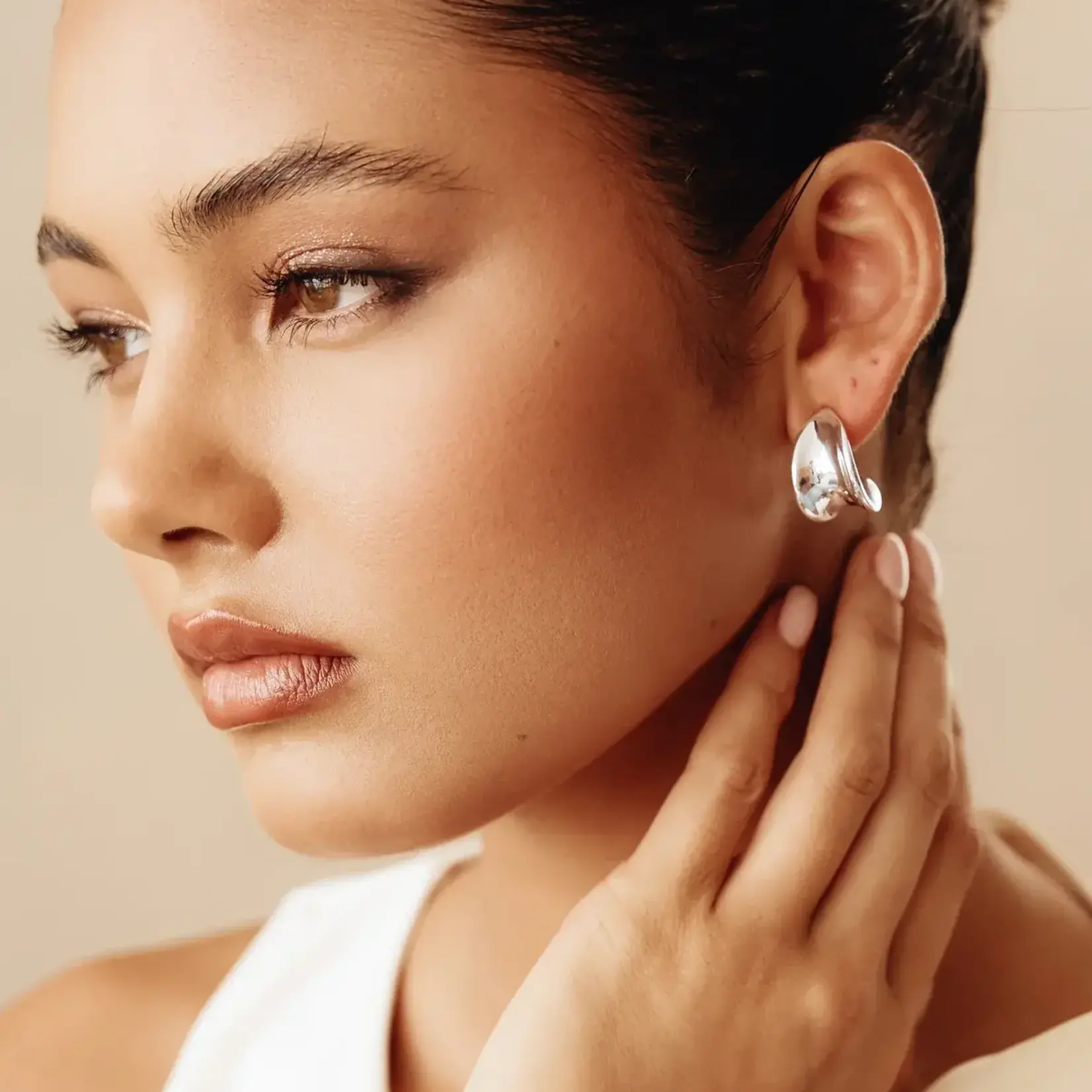 Liberte Logan Silver Earring