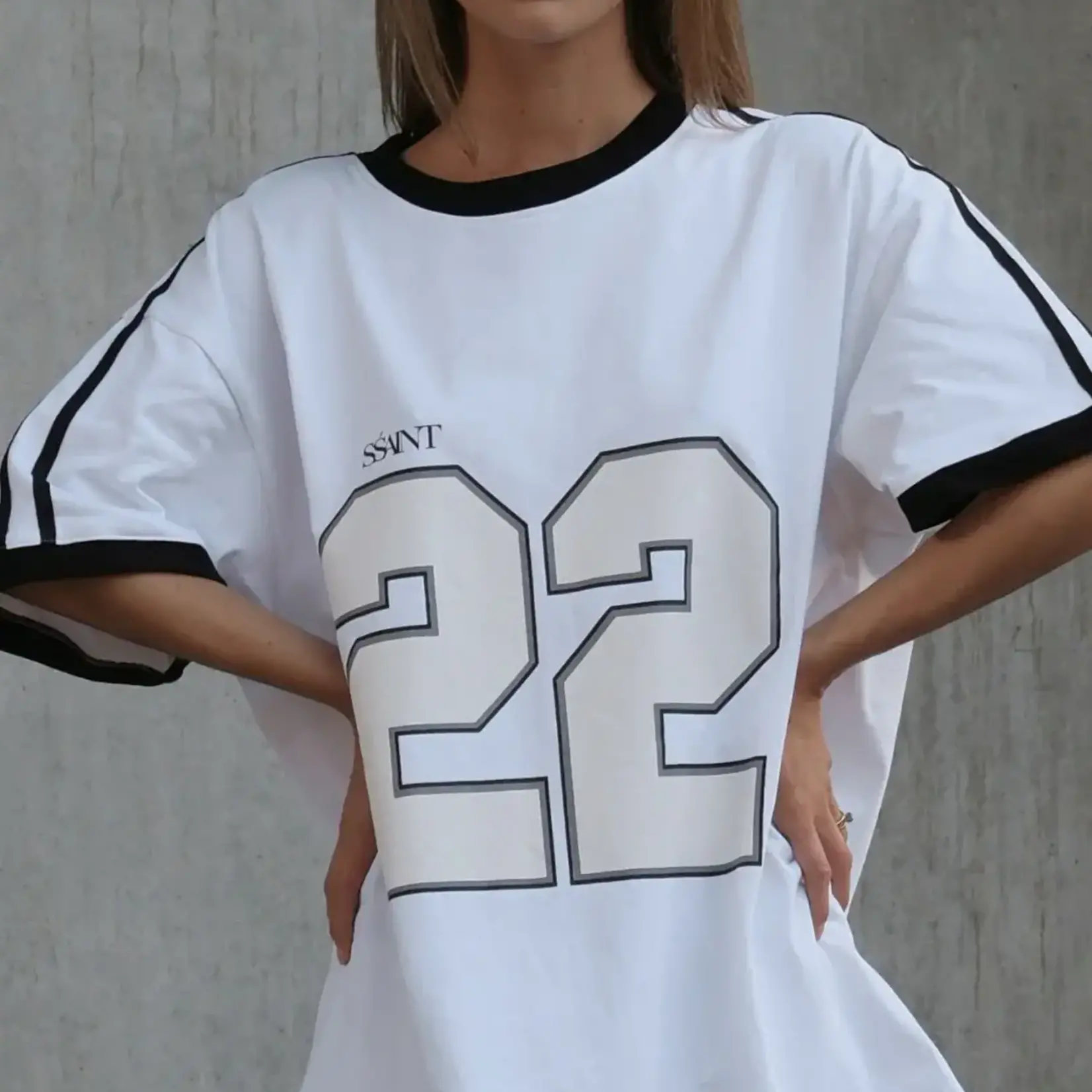 Ssaint Twenty Two Tee - White