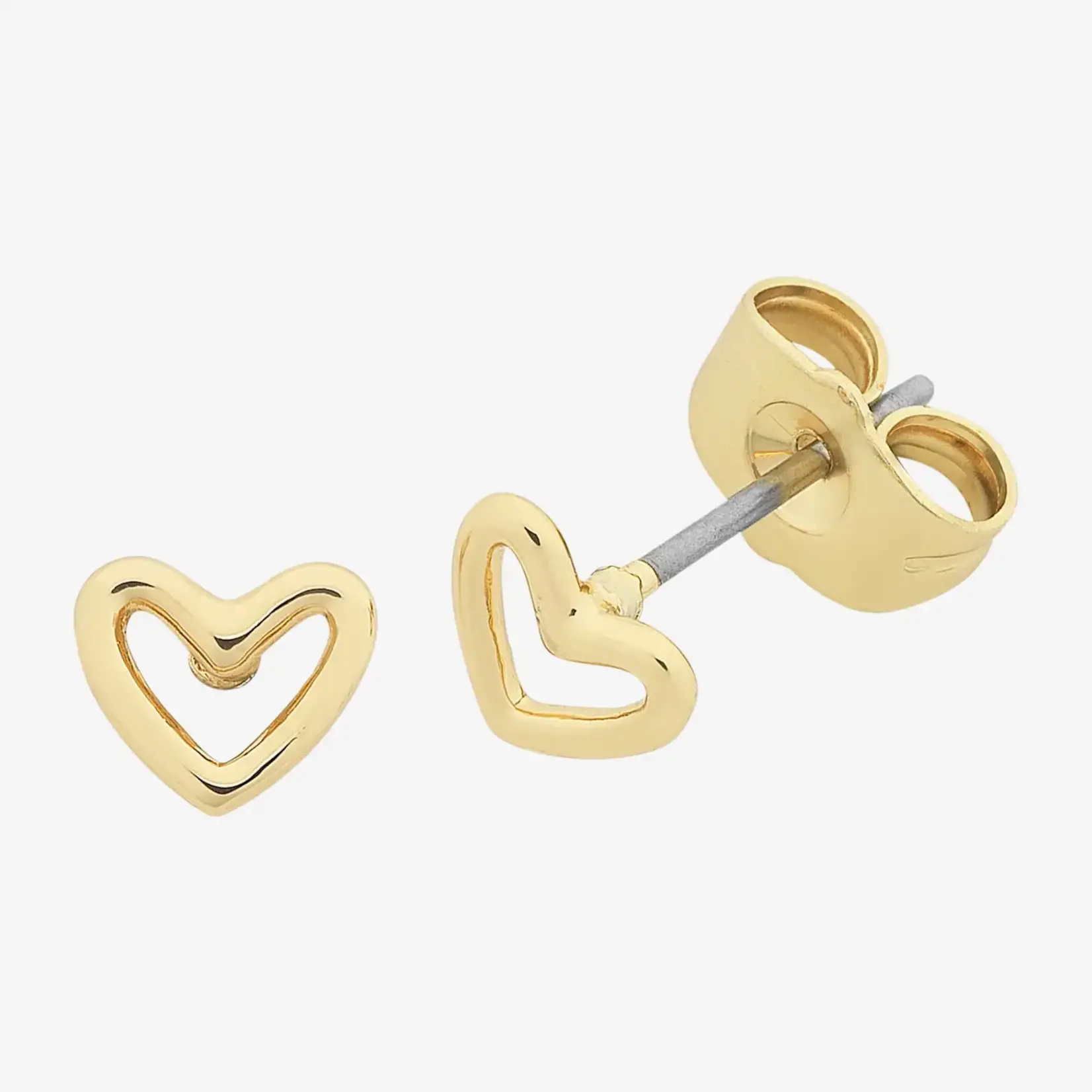 Liberte Petite Heart Gold Earing