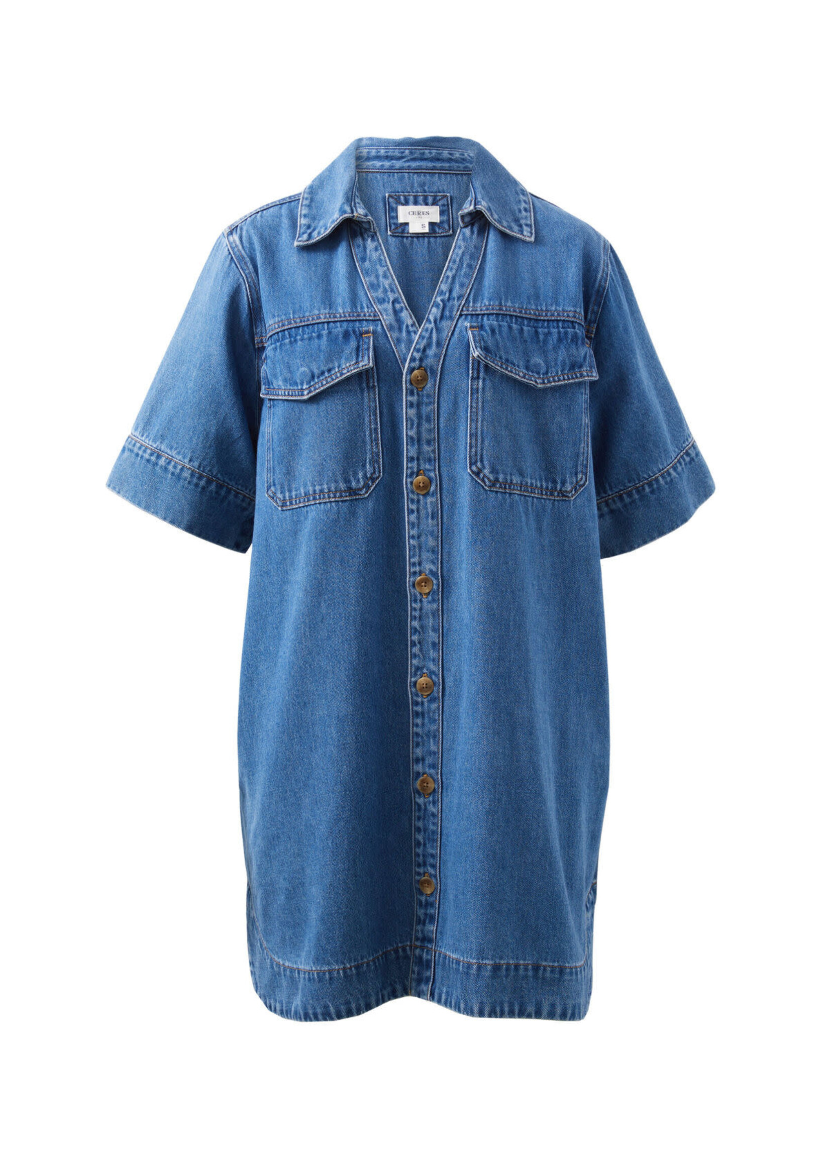 Ceres Life Relaxed Shirt Dress