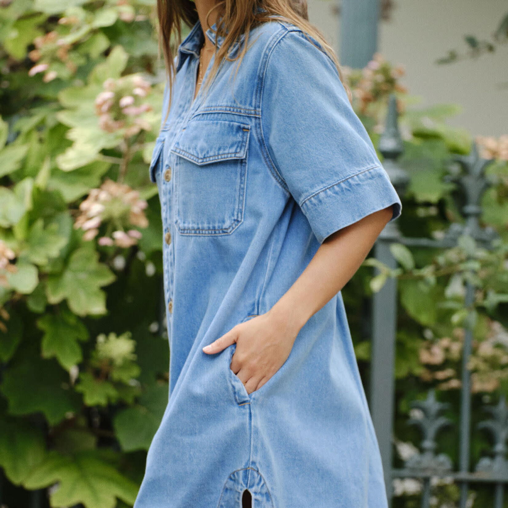 Ceres Life Relaxed Shirt Dress