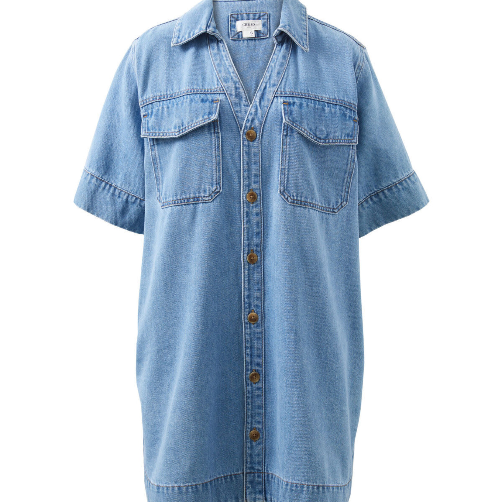 Ceres Life Relaxed Shirt Dress