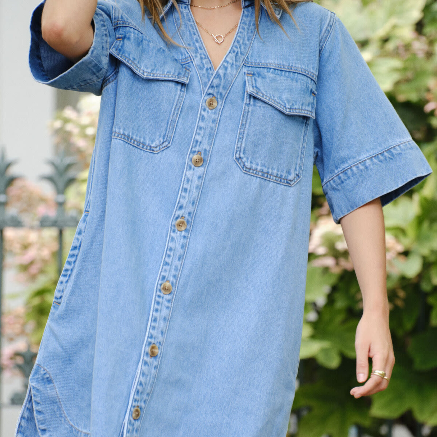 Ceres Life Relaxed Shirt Dress