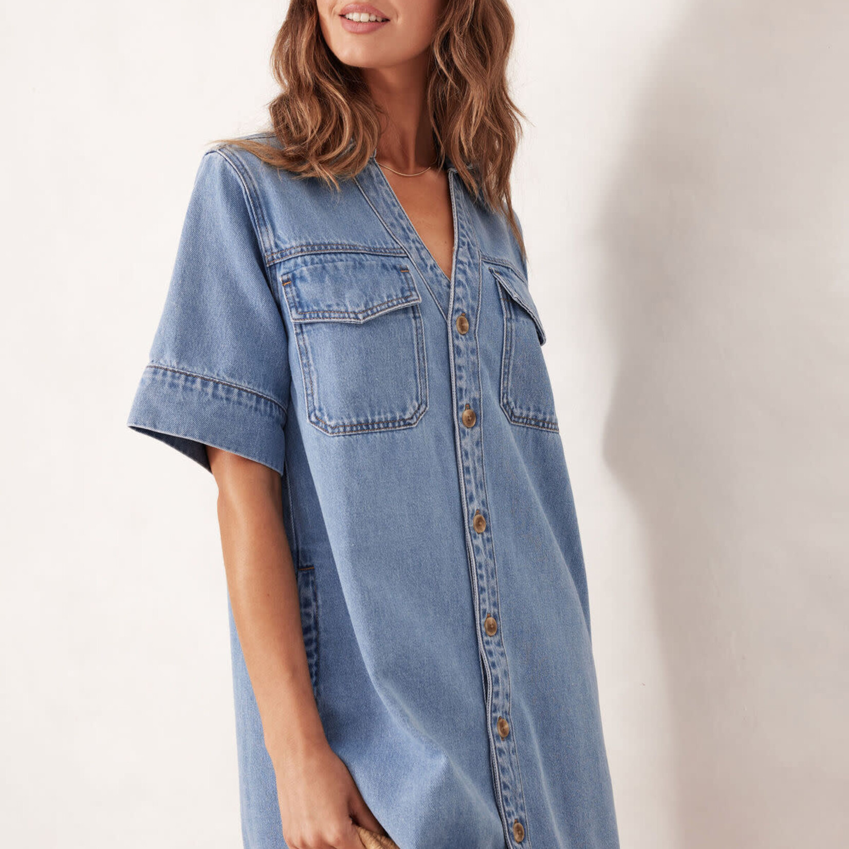 Ceres Life Relaxed Shirt Dress