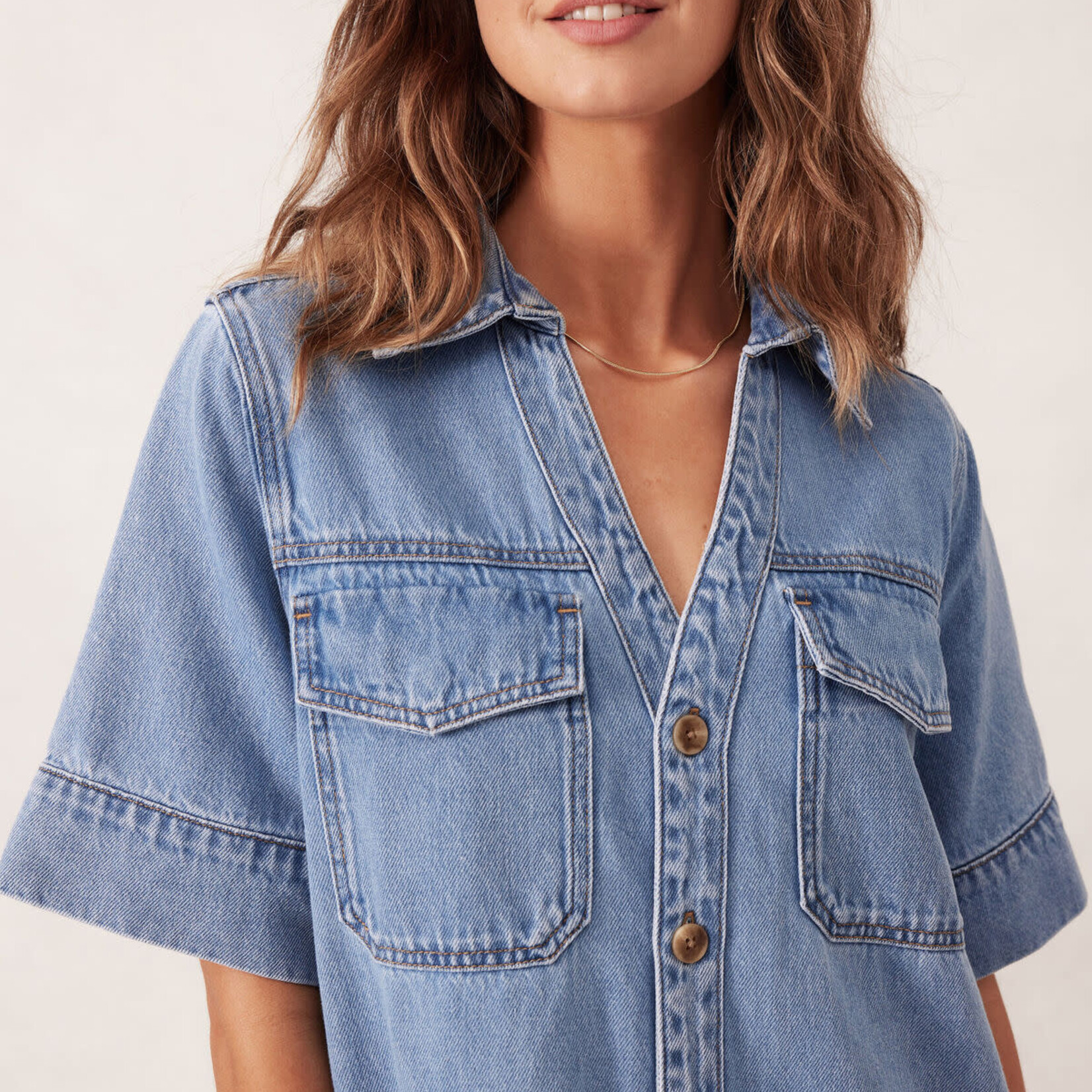 Ceres Life Relaxed Shirt Dress