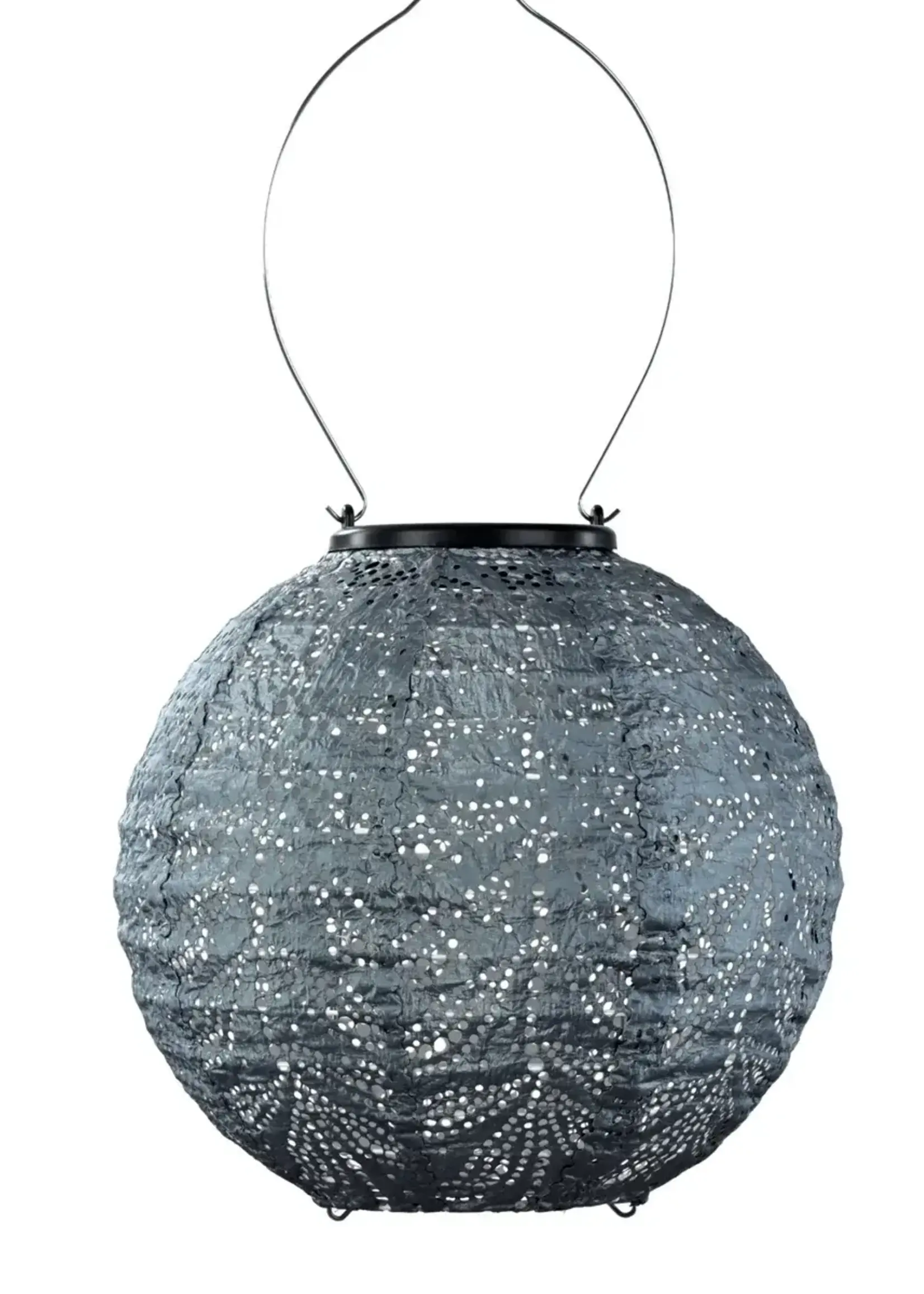 Solar Lantern - Round 20 - Grey Blue