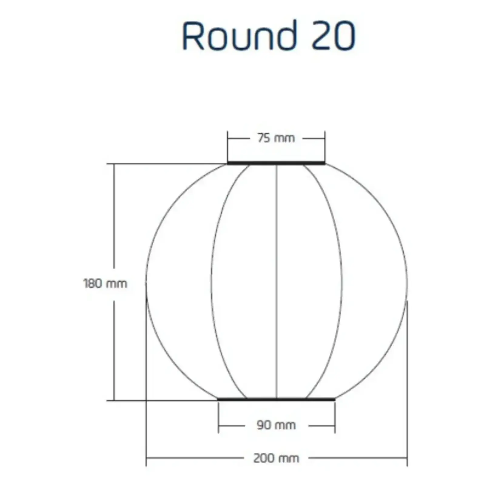 Solar Lantern - Round 20 - Grey Blue