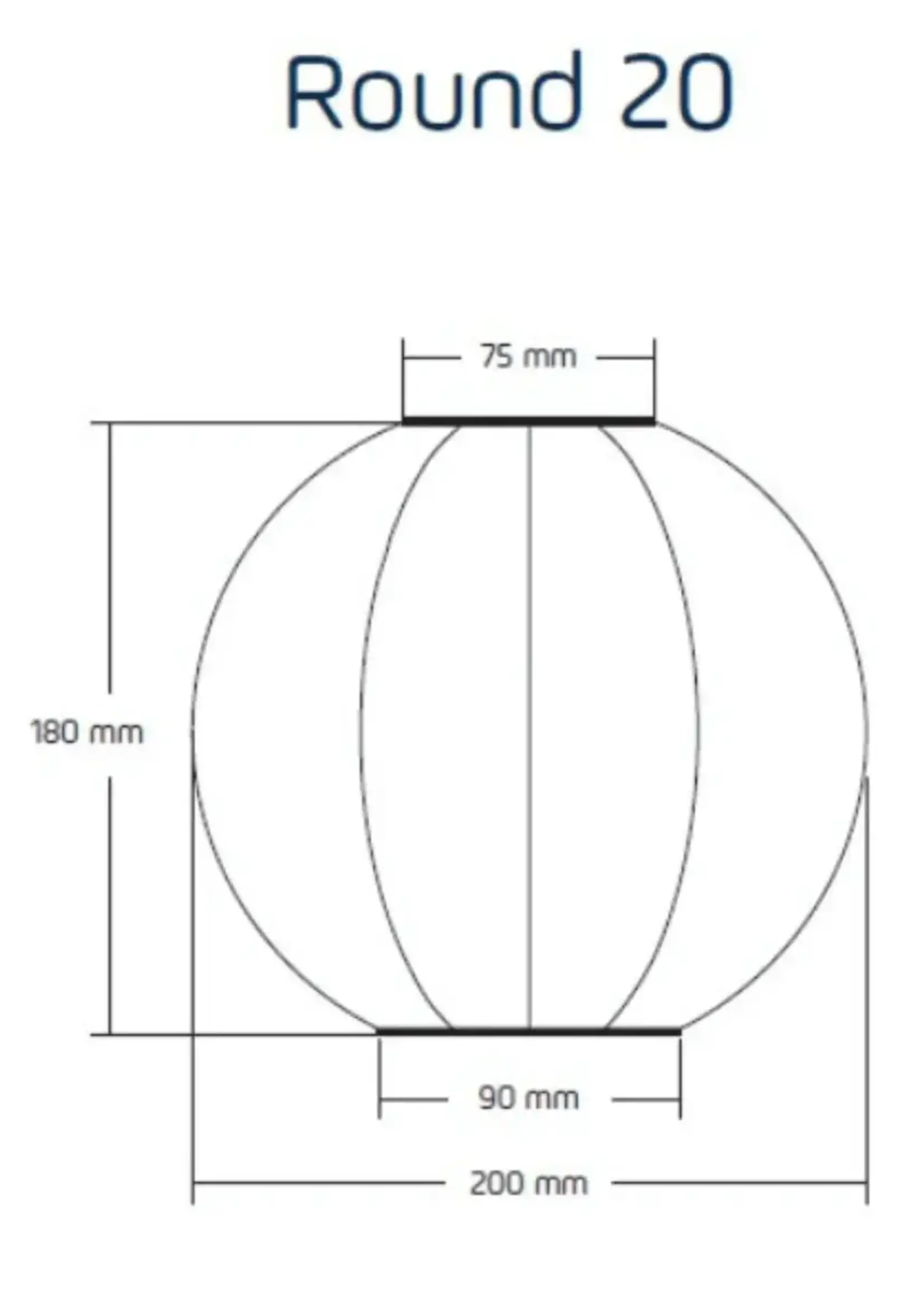 Solar Lantern - Round 20 - Grey Blue