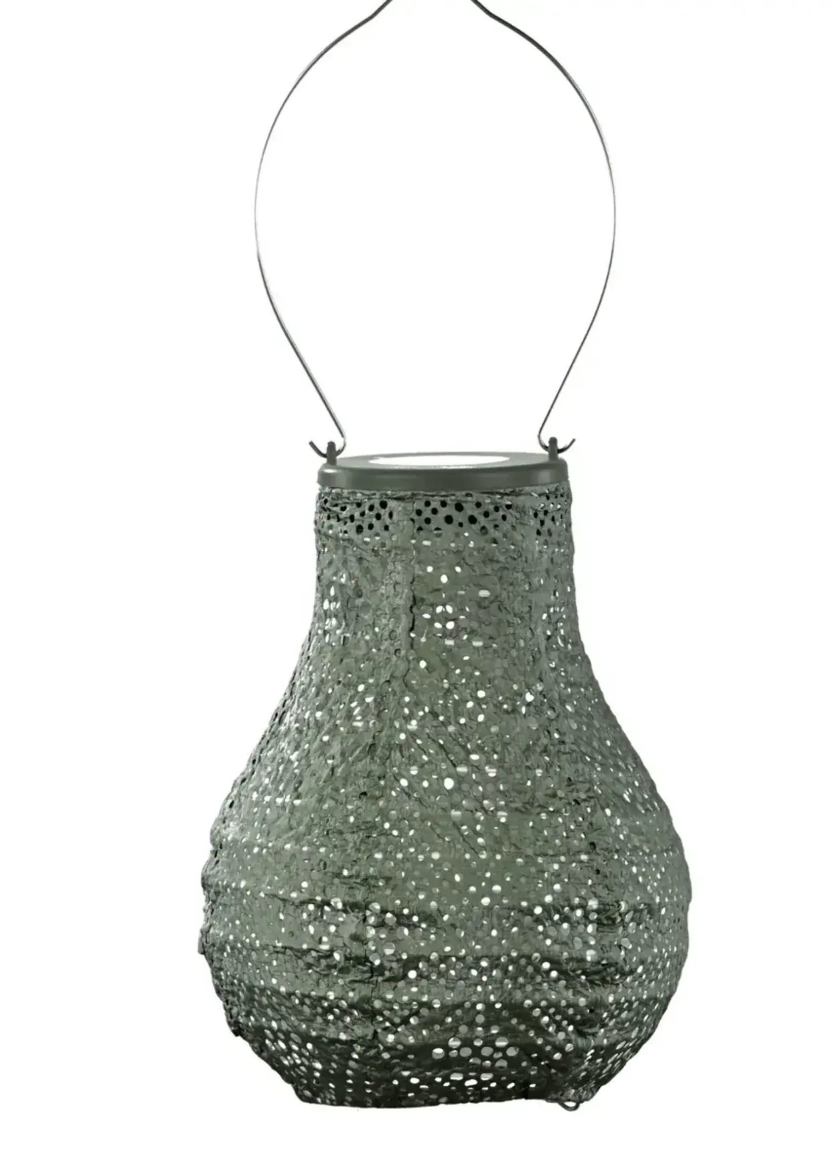 Solar Lantern - Bulb 16 - Sage Green