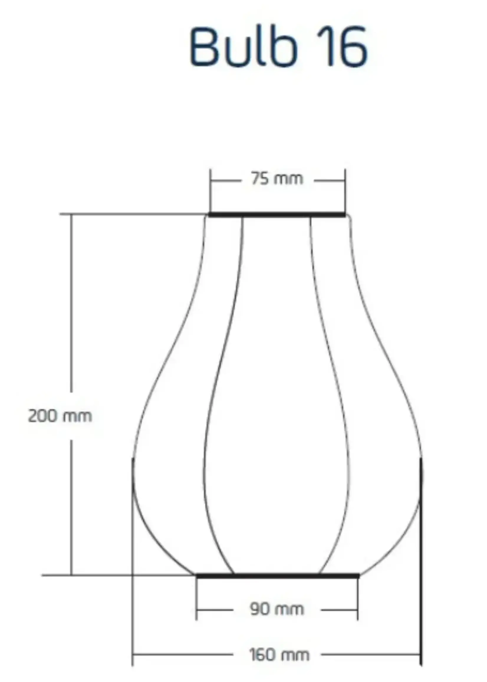 Solar Lantern - Bulb 16 - Sage Green
