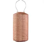Solar Lantern - Cylinder 18 - Pink