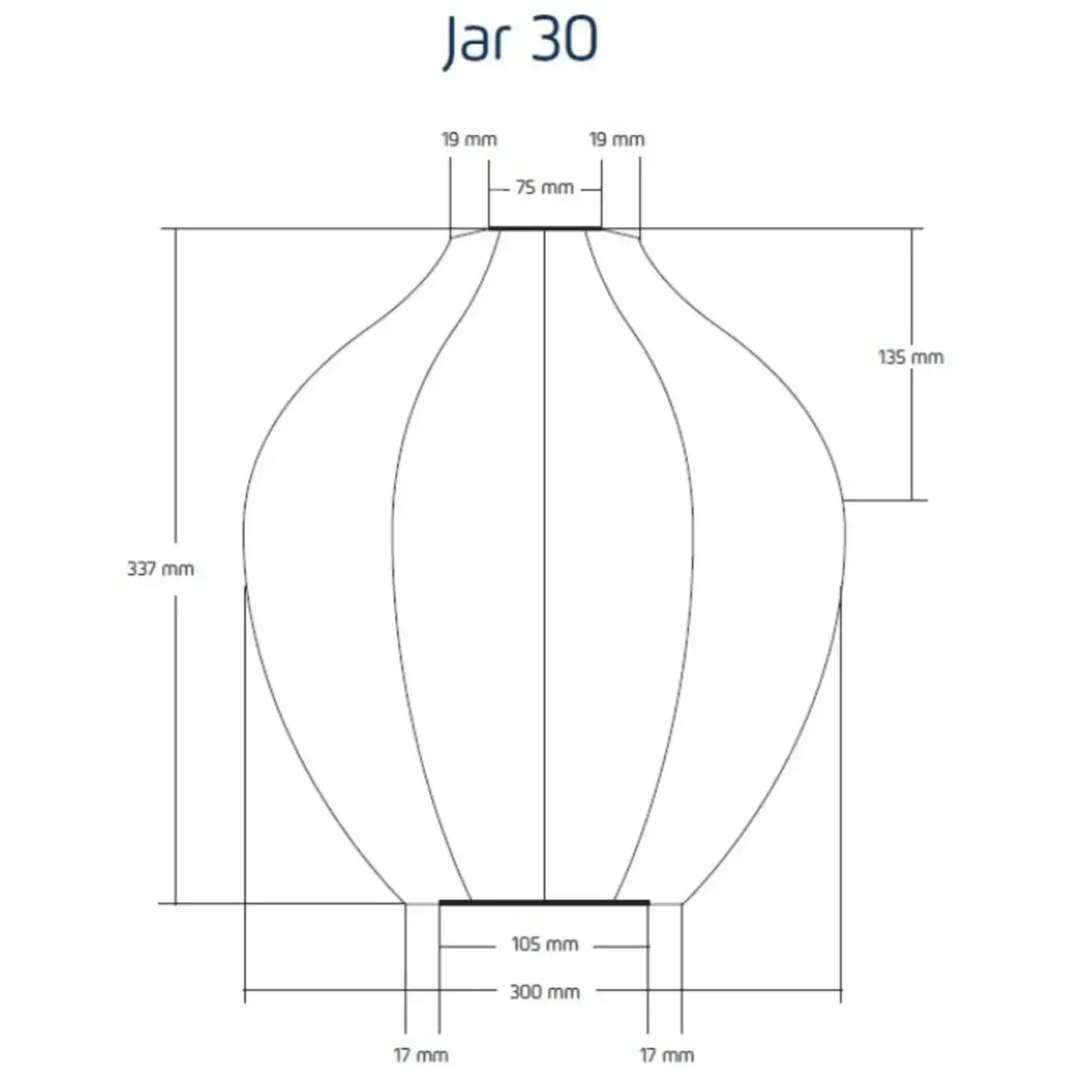 Solar Lantern - Jar 30 - Copper