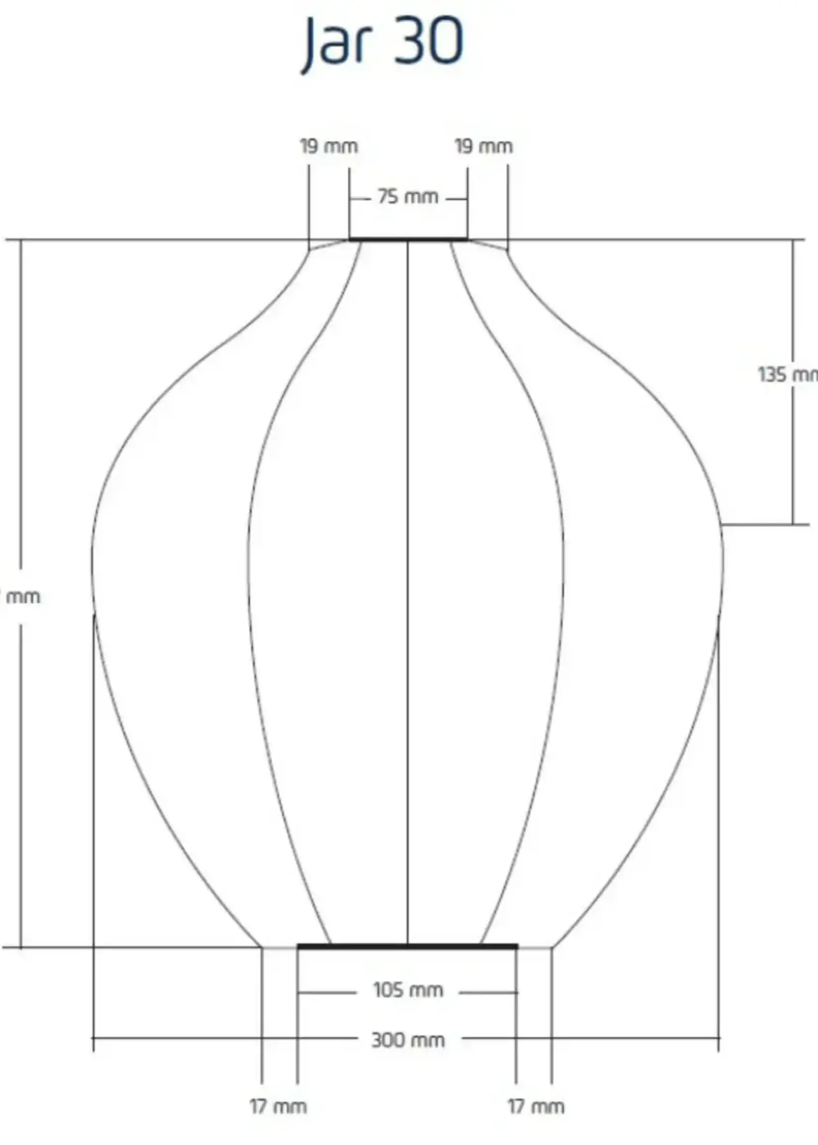 Solar Lantern - Jar 30 - Copper