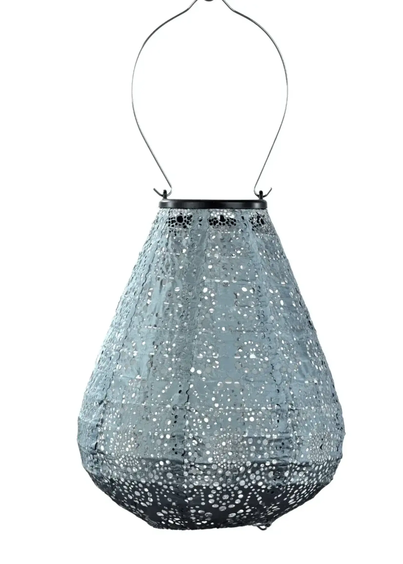 Solar Lantern - Tulip 20 - Grey Blue