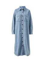 Ceres Life Long Sleeve Yoke Detail Midi Dress