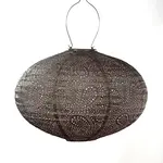 Solar Lantern - Oval 40 - Taupe