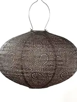 Solar Lantern - Oval 40 - Taupe