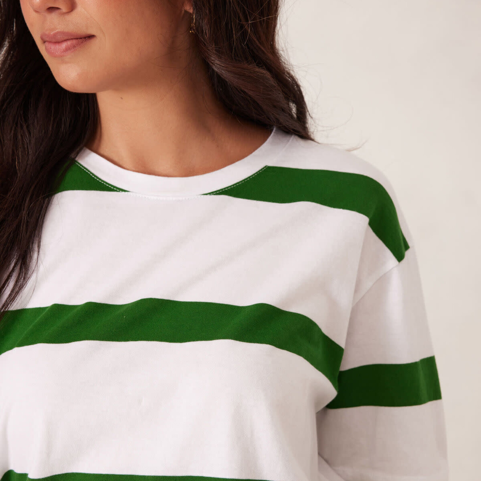 Ceres Life Stevie Slouchy Split Hem Tee/Winter