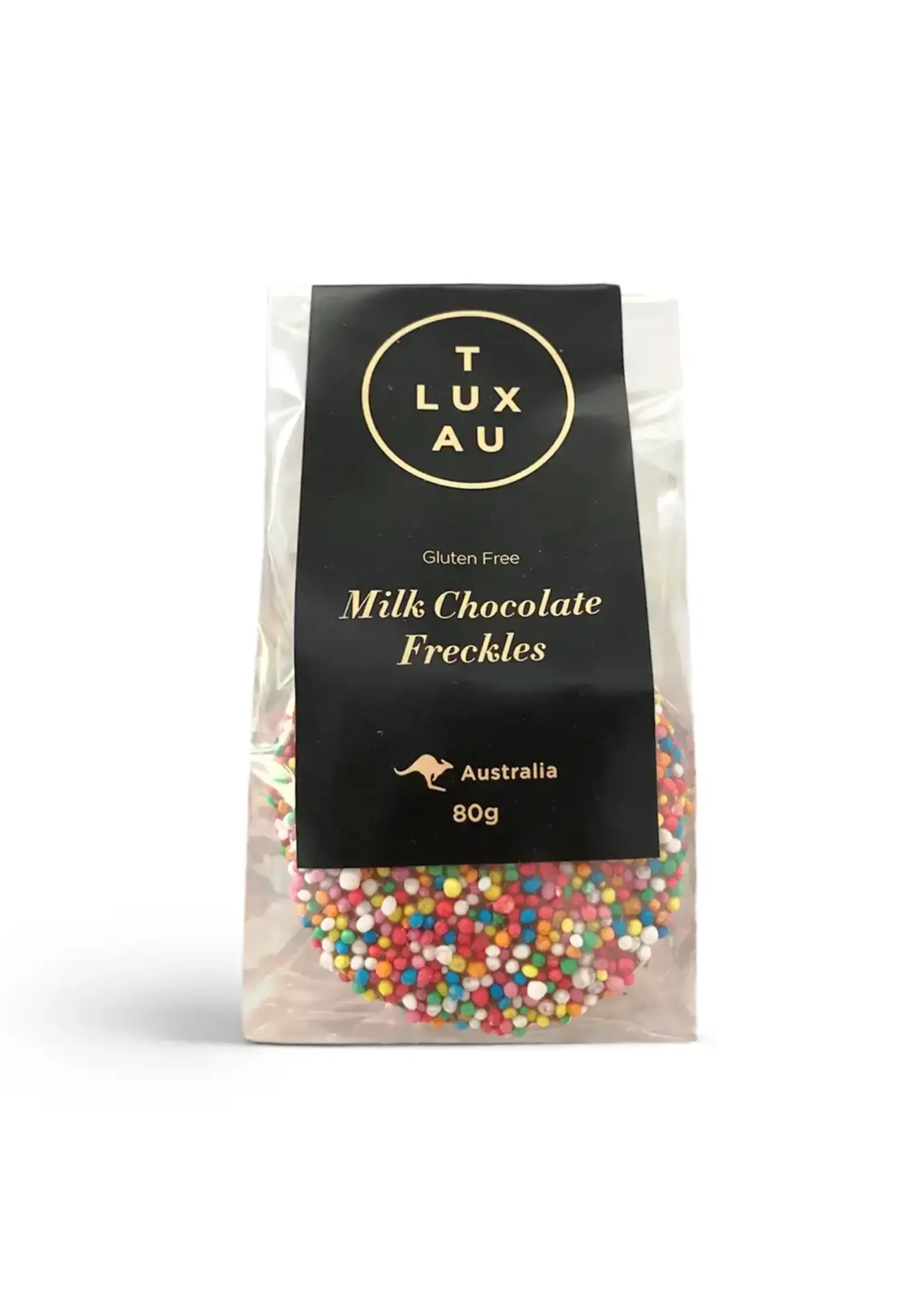 Tluxau Milk Chocolate Freckles 80g