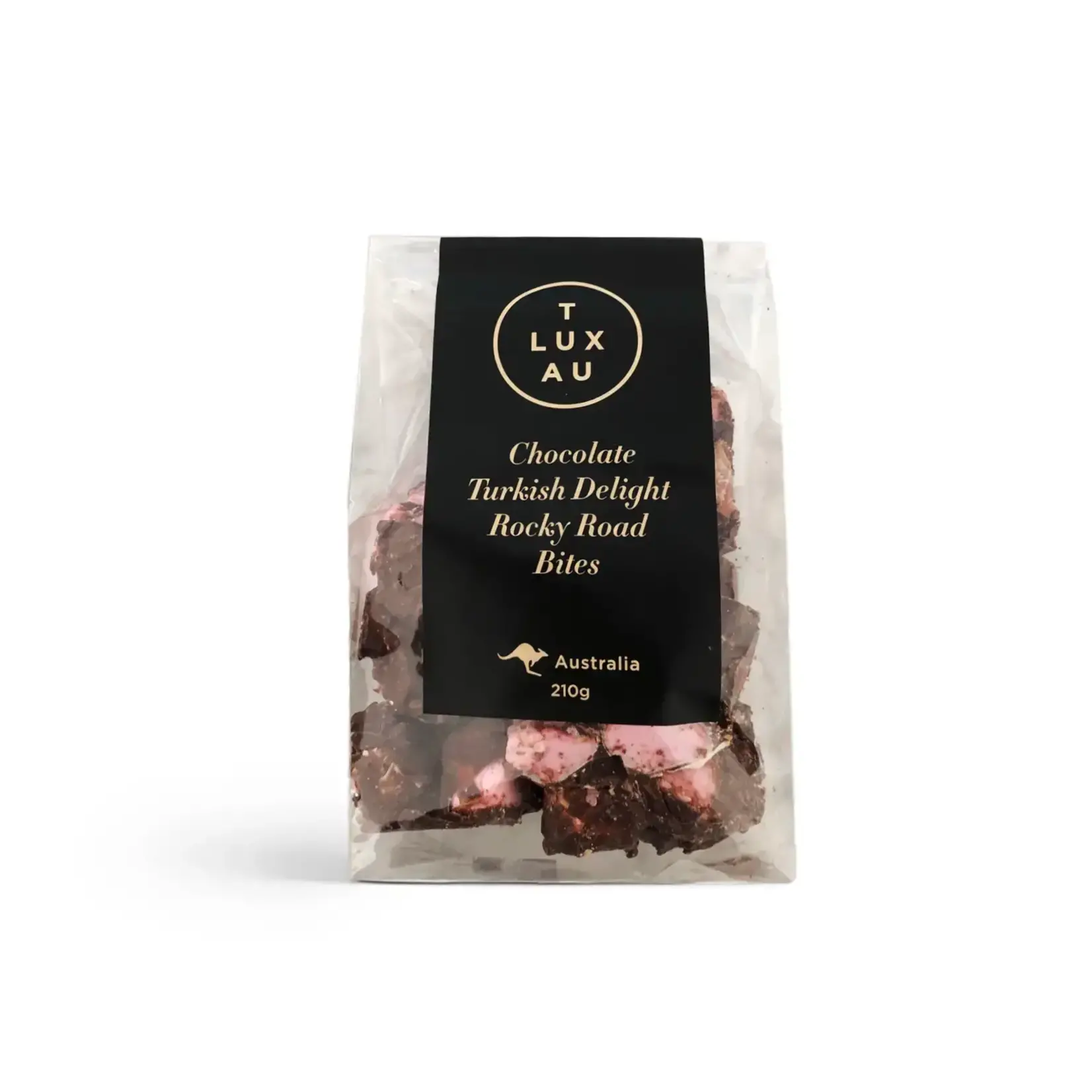 Tluxau Raspberry Rocky Road 210g