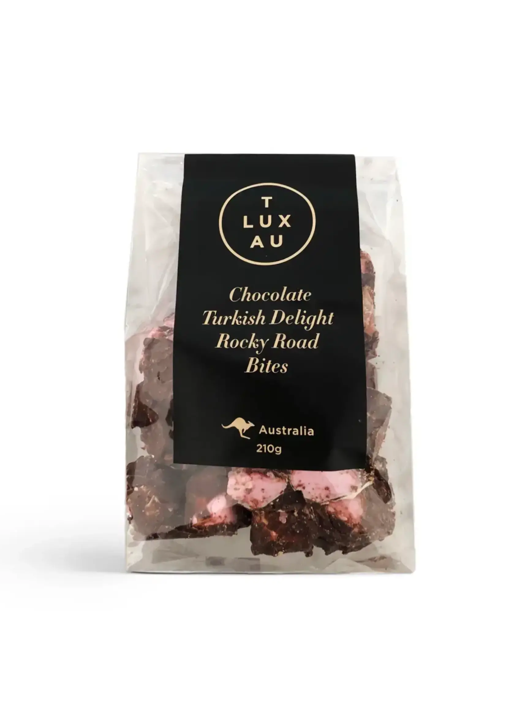 Tluxau Raspberry Rocky Road 210g