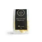 Tluxau White Chocolate Raspberries 120g