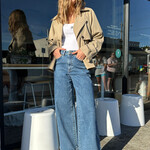 Ceres Life Evie Wide Leg Jean