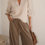 Ceres Life Collared Soft Knit