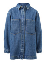 Ceres Life Goldie Longline Denim Shacket