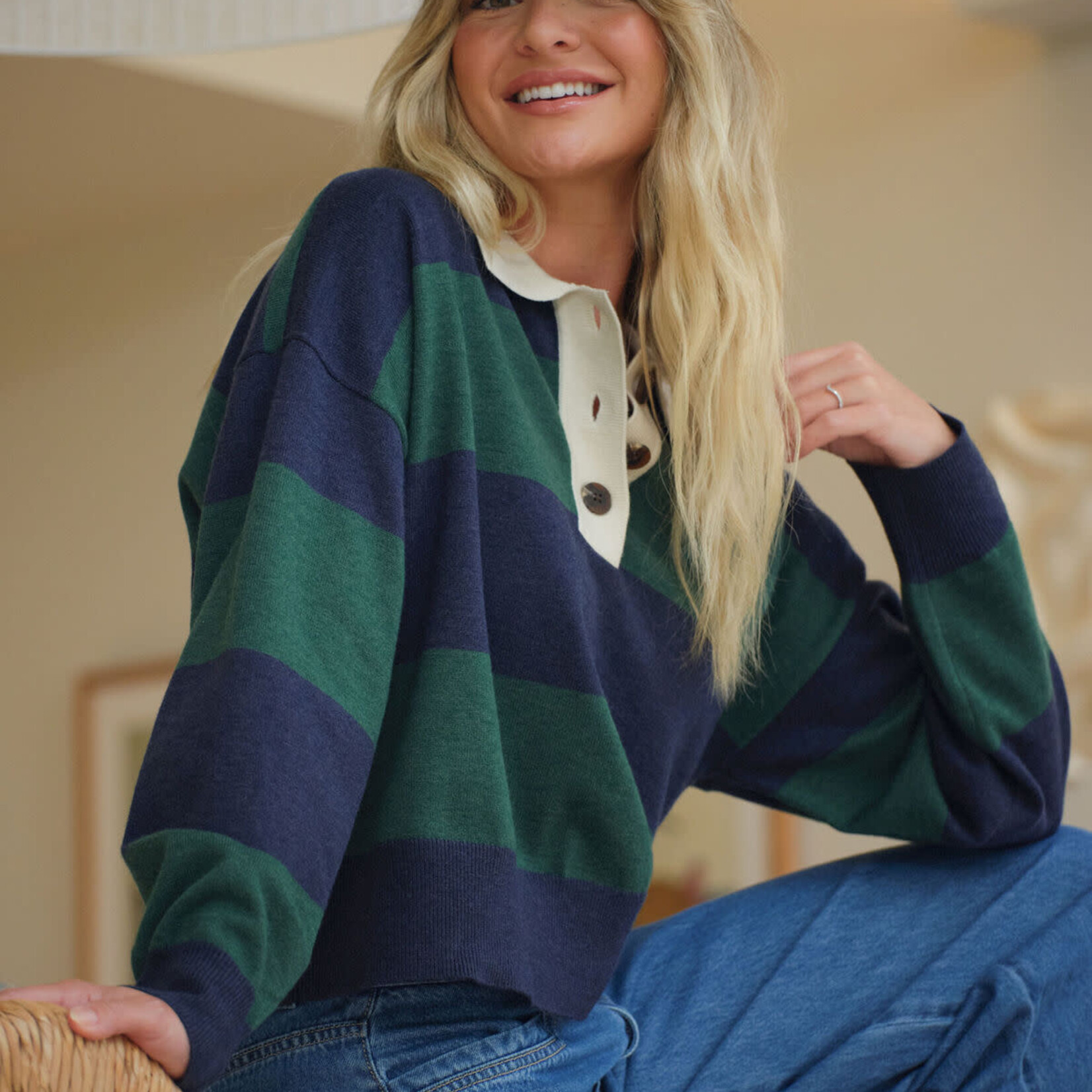 Ceres Life Long Sleeve Rugby Knit