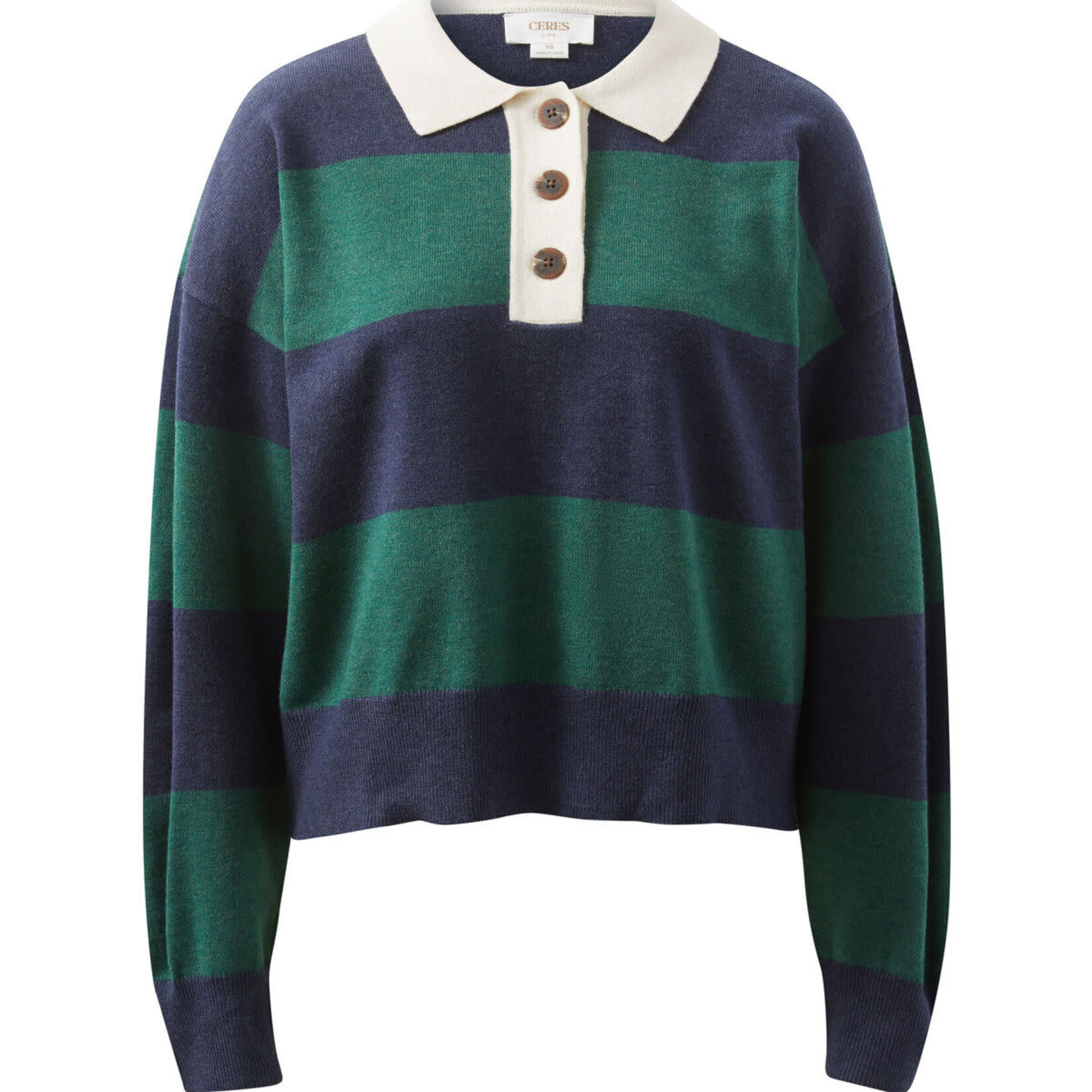 Ceres Life Long Sleeve Rugby Knit